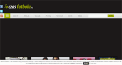 Desktop Screenshot of czasfutbolu.pl